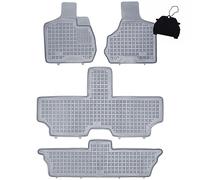 MOTOS Grigio tappetini in gomma per auto adatto per Chrysler Voyager IV 2001-2007 Migliorate il vostro comfort di viaggio con il tappetino antiscivolo per auto - tappetino per auto per tutte le stagio