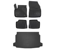 MOTOS Set di tappetini in gomma e tappetini per il bagagliaio per Jeep Avenger BEV dal 2023 Migliorare il comfort di viaggio con tappetino antiscivolo auto 3D- tappetini per tutte le stagioni auto, pr