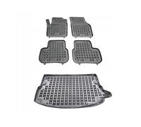 MOTOS Set di tappetini in gomma e tappetini per il bagagliaio per Land Rover Discovery Sport 2014-2019 Migliorate il vostro comfort di viaggio con il tappetino antiscivolo per auto - tappetino per aut