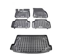 MOTOS Set di tappetini in gomma e tappetini per il bagagliaio per Land Rover Range Rover Evoque II dal 2018 Migliorate il vostro comfort di viaggio con il tappetino antiscivolo per auto - tappetino pe