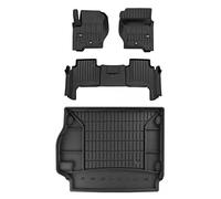 MOTOS Set di tappetini in gomma e tappetini per il bagagliaio per Land Rover Range Rover Sport I 2005-2013 Migliorare il comfort di viaggio con tappetino antiscivolo auto 3D- tappetini per tutte le st