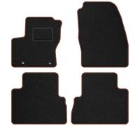 MOTOS Strike Tappetini auto Velours per auto destinato a Ford C-Max II 2012-2015 - Standard, Tessuto, Bronzo tappetino auto - Provate un nuovo comfort di guida con un set di tappetini in velluto