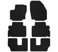 MOTOS Strike Tappetini auto Velours per auto destinato a Ford Galaxy II 2006-2015 7 passeggeri - Standard, Tessuto, Nero tappetino auto - Provate un nuovo comfort di guida con un set di tappetini in v