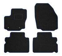 MOTOS Strike Tappetini auto Velours per auto destinato a Ford S-MAX I 2006-2015 5 passeggeri - Standard, Tessuto, Blu tappetino auto - Provate un nuovo comfort di guida con un set di tappetini in vell