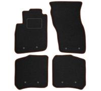MOTOS Strike Tappetini auto Velours per auto destinato a Volvo V40 I 1995-2004 - Standard, Tessuto, Bronzo tappetino auto - Provate un nuovo comfort di guida con un set di tappetini in velluto