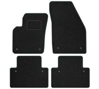 MOTOS Strike Tappetini auto Velours per auto destinato a Volvo V50 2004-2012 - Standard, Tessuto, Grigio tappetino auto - Provate un nuovo comfort di guida con un set di tappetini in velluto