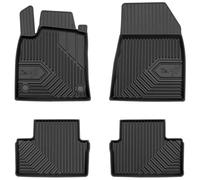 MOTOS Tappetini in gomma per auto adatto per Renault Clio V dal 2019 Migliorate il vostro comfort di viaggio con il tappetino antiscivolo per auto No.77