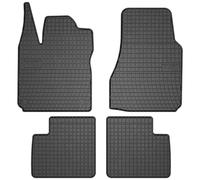 MOTOS Tappetini in gomma per auto adatto per Renault Twingo II 2007-2014 Migliorare il comfort di viaggio con il tappetino antiscivolo per auto