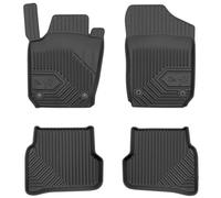 MOTOS Tappetini in gomma per auto adatto per Skoda Fabia III 2014-2022 Migliorate il vostro comfort di viaggio con il tappetino antiscivolo per auto No.77