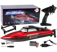 Motoscafo RC 2,4 GHz rosso 20-25 km/h