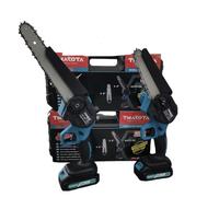 Motosega 2 in 1 Makota, barra e catena da 6 e 8 pollici elettrosega Tagliarami