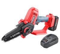 Motosega a batteria a una mano EXTOL PREMIUM 12cm SHARE 20V LiIon 2Ah 8891922