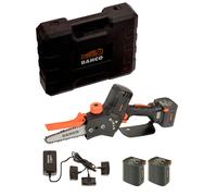 Motosega a batteria BAHCO BCL15IB (3 x 4,2 Ah + caricabatterie + valigetta)