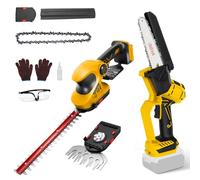 Motosega a batteria e tagliasiepi compatibile con Dewalt 18 V 20 V, senza batteria