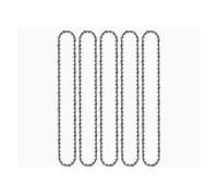 Motosega a benzina da 18 pollici, 72 maglie di trasmissione, passo 0,325", guida 0,058", teste di taglio arrotondate, lama for motosega in lega, catene di ricambio(5pcs 18-inch Chain)