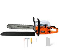 Motosega a Scoppio 52CC Lama 50 cm Kit Montaggio Domestico Professionale