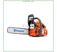 Motosega a scoppio Husqvarna 445 II motore 45.7cc 2.7 Hp lama 15"garanzia italia