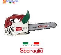 Motosega a Scoppio SBARAGLIA Motore 2 tempi Benzina 25CC RAMBO2 Barra Oregon
