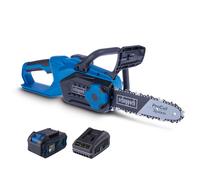 Motosega c-cs254-x 20v 1 batteria 4.0 Ah e caricabatteria ixes Scheppach