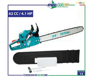 Motosega Da Abbattimento 62cc 4.1HP Barra 60,5Cm Totale TG5602411