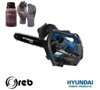 Hyundai 35060 - Motosega a Benzina 2 Tempi - Barra e Catena Oregon