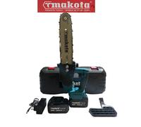 Motosega Doppia batteria 68v lama da 12" POLLICI 68v 6Ah Elettrosega Oliatore