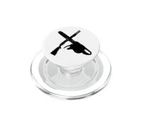 Motosega e fucile Zombie Hunter PopSockets PopGrip per MagSafe