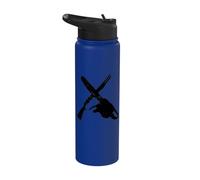 Motosega e fucile Zombie Hunter Stainless Steel Insulated Water Bottle
