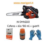 motosega ECHO CS 2511 TESC BARRA carving 20 cm peso 2,3 kg per potatura + omaggi