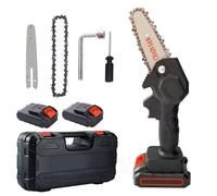 Motosega Elettrica 48V da 6 Pollici con Doppia Batteria Mini Elettrosega