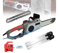 Motosega Elettrica Per Cemento Con Motore Brushless, Tagliamuri In Cemento, Potente Motosega Con Due Catene/barra Guida, 6000 Giri/min, Tagliamuri A Catena Diamantata Portatile(Model-350)