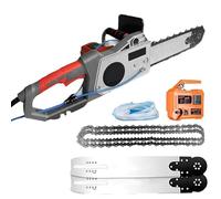 Motosega elettrica per Cemento, Sega Taglio Cemento da 3800W, Sega a Catena diamantata elettrica, Macchina per Il Taglio di muri in Cemento, con abbattimento della Polvere ad Acqua,48cm