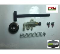 POMPA OLIO COMPLETA GREENWORKS PER MOTOSEGA GD40TCS RICAMBIO ORIGINALE