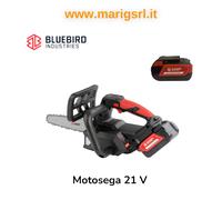 MOTOSEGA ELETTROSEGA POTATURA A BATTERIA THC S 22-07 BLUE BIRD barra 20 cm