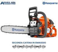 MOTOSEGA HUSQVARNA 135 MARK II 38 cc 1.6 Kw CON BARRA DA 35 CM GARANZIA ITALIA