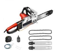 Motosega per calcestruzzo da 35 cm, taglierina elettrica per mattoni con soppressione della polvere d'acqua, utensile da taglio per carichi pesanti con catena diamantata per tondo per cemento ar 35cm