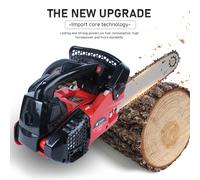 Motosega per legname a benzina da 1800 W Sega portatile singola portatile Potente mini sega a benzina Motosega per legname 25CC 15500 giri/min
