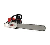 Motosega professionale a benzina, 52 ccm cilindrata motosega a benzina, 7500 giri/min 51 cm lunghezza spada 2 tempi, protezione spada & toolkit per rami di alberi potati, rodi, trappole di foreste