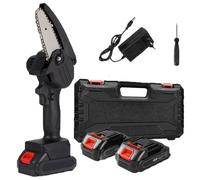 Motosega Sega Elettrica Mini Potatrice Taglia Rami Elettrosega a 2 Batterie 36 V