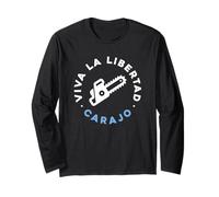 Motosega Viva la Libertad Carajo, Reformer, Freedom Maglia a Manica