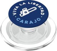 Motosega Viva la Libertad Carajo, Reformer, Freedom PopSockets PopGrip per MagSafe