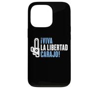 Motosega Viva la Libertad Carajo Reformer Libertà Custodia per iPhone 13 Pro