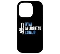 Motosega Viva la Libertad Carajo Reformer Libertà Custodia per iPhone 14 Pro