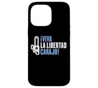 Motosega Viva la Libertad Carajo Reformer Libertà Custodia per iPhone 14 Pro Max