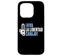 Motosega Viva la Libertad Carajo Reformer Libertà Custodia per iPhone 15 Pro