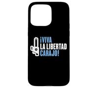 Motosega Viva la Libertad Carajo Reformer Libertà Custodia per iPhone 15 Pro Max