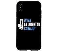 Motosega Viva la Libertad Carajo Reformer Libertà Custodia per iPhone XS Max