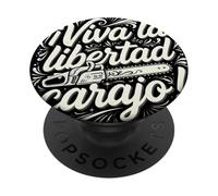 Motosega Viva la Libertad Carajo Reformer PopSockets PopGrip Adesivo
