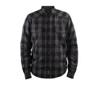 Motoshirt Grigio / Nero a scacchi John Doe XTM (4XL)