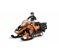 MODELLINO BRUDER MOTOSLITTA CON FIGURA E ACCESSORI